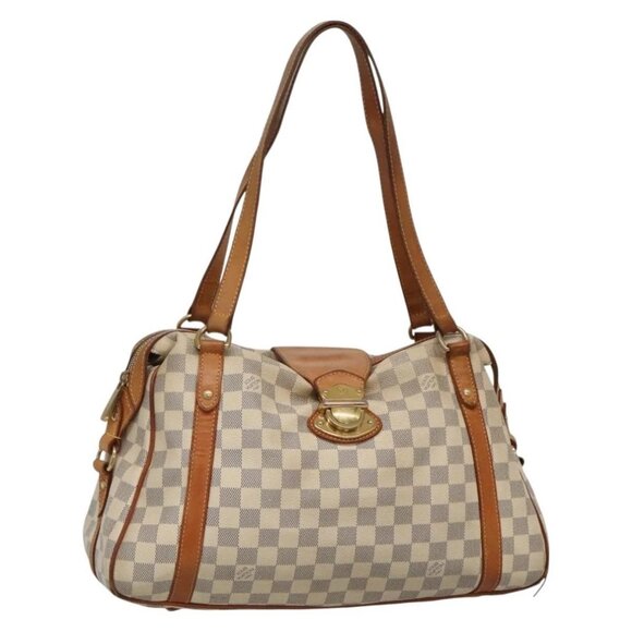 LOUIS VUITTON Damier Azur Stresa PM Tote Bag - Picture 1 of 16